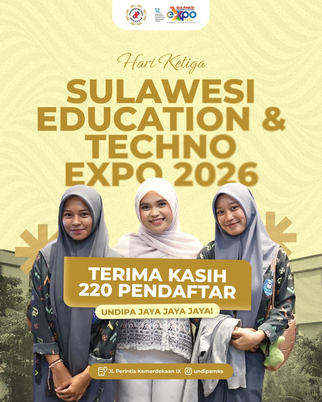 UNDIPA Makassar Tampilkan Inovasi Digital di Sulawesi Education & Techno EXPO 2026