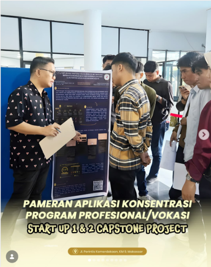 Pameran Capstone Project Prodi TI, SI, dan RPL Tampilkan Inovasi Digital Mahasiswa