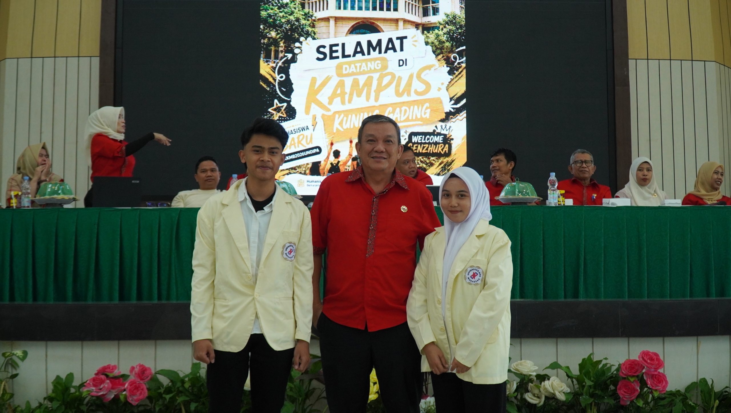 Sambut Angkatan “GENZURA”, UNDIPA Makassar Sukses Gelar PKKMB 2026 di Gedung Manunggal Mini